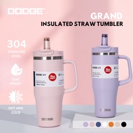 [Christmas Gift Idea] DODGE 900ml Vacuum Insulated Tumbler–304 Stainless Steel, Built-in Straw