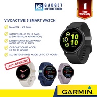 Garmin Vivoactive 5 - AMOLED GPS Touch Screen Sport Watch Music