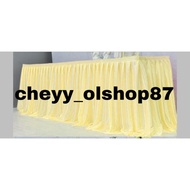 Table decoration, flannel, table decoration, 75cm high x 250cm long