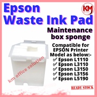 EPSON L3110 EPSON Waste Ink Pad EPSON L3150 Ink Pad Resetter Sponge Maintenance Box L5190 L1110