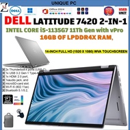 Dell Latitude 7420 2-in-1- i5-1135G7 11Th Gen with vPro 16GB RAM 512GB SSD 14-inch Full HD (1920 x 1