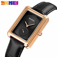 SKMEI Watches Women Brand Luxury Fashion Leather Strap Quartz Simple Ladies Business Clock Casual Waterproof Gift Ladies Watch