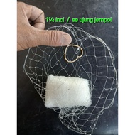 Anco net 11⁄4 inch 0.25 string size 250cm to 400cm/d