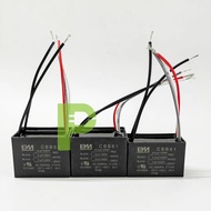 Bm CBB61 5 Wire Capacitor Ceiling Fan Speed Regulating Capacitor 3 in 1 Capacitor 1+1.5+1UF 2+2+3UF 