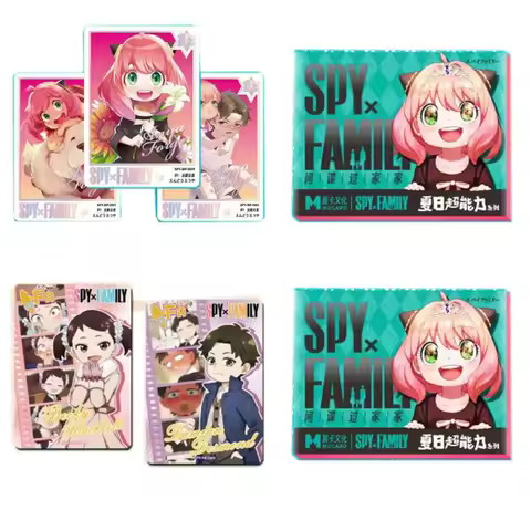 SPY × Family Collection Cards Booster Box ACG Anime Character New Original Rare Limited Table Game P
