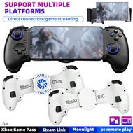 แผงควบคุมเกม D10S แบบยืด พัดลมระบายความร้อน รองรับบลูทูธ 5.2 Joystick เข้ากันได้กับ Switch/Android/L