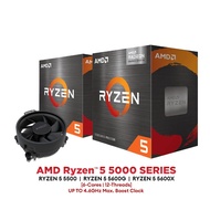 KK TECH LEGEND AMD Ryzen 5 5500/ 5600G/ 5600X AM4 Processor (6-Cores/12-Threads) | AMD Ryzen 5 5000 