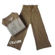 ONE SET SETELAN KULOT RAJUT ANAK/BLASTER