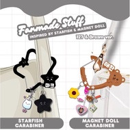 CARABINER FANMADE INSPIRED BY STARFISH NCT 127 & MAG NET DOLL NCT DREAM ACRYLIC KEYRING CUTE Keychai