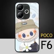 Softcase Glass Glitter For Xiaomi poco F6 - Casing hp poco F6 - Protective Case hp poco F6 - K39