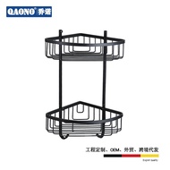 Kitchen Hotel Net Basket Engineering Shelf Triangle S210WL-2 Bathroom Double-Layer Stainless Steel S