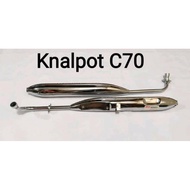 Honda c70 Standard Exhaust