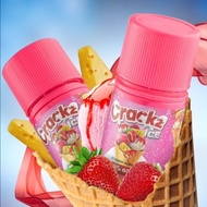 LIQUID CRACKZ ICE CREAM STRAWBERRY 60ML | CRACKZ STRAWBERY ICE 3MG 6MG