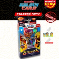 🆕 Monsta BoBoiBoy Galaxy Card Starter Deck v8 Elemental 2024