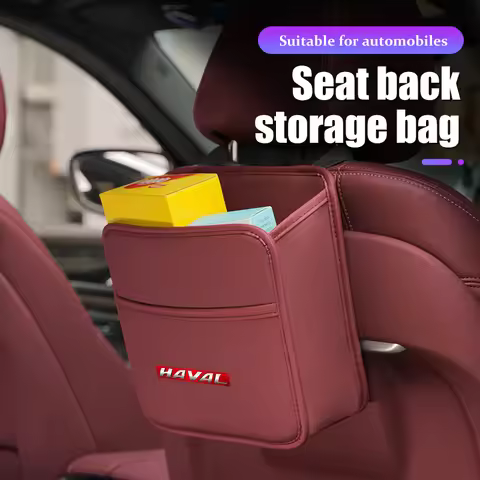 For Haval Jolion F7 H6 H1 H2 H3 H4 H5 H7 H8 H9 M4 M6 Multifunctional Leather Car Seat Storage Bag Ha