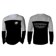 [Riashop] HD Motor Club T-Shirt | Latest HD Jersey T-Shirt | Adult Men's Jersey | Long Sleeve T-Shir