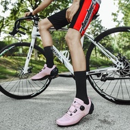 2022 New Cross Border Locking Road Bicycle Cycling Shoes Hard Sole Mountain Shoes Racing Sports Shoes