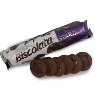 BISCOLATA STARZ dark , Bitter Chocolate Coated Biscuit Milk cream 88g {1PC , 3PCS , 6PCS} Delightful