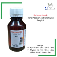 E-ZYME B6 SOOTHING LIQUID 90ML (Mucolix/Beazyme)