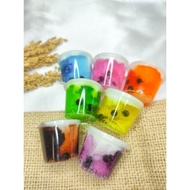 Boba slime murah / slime mini 25cc / rainbow boba / clear slime murah