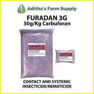◨ § ◸ Carbofuran: Furadan 3G (Contact and Systemic Insecticide/Nematicide)