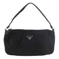 【日本直運】PRADA 飾品小包 手提包 尼龍 黑色 女性二手精品
