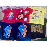 Baby boy t-shirts 1-2 years old