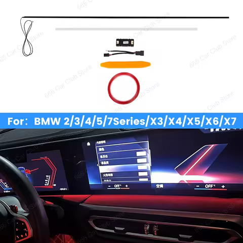 LED Color Nstrument Ambient Lighting For BMW 2/3/4/7 Series G20 G22 G80 G82 Dalian Screen Ambient Li