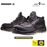 Modasafe M-231 Anti-static Low Cut 4.5" Laces-Up Safety Shoes (Sirim&Dosh)| Kasut Safety| Safety wor