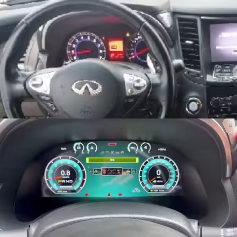 LCD Linux System For Infinity Q70 QX70 FX35 FX25 2013 2014-2015 2016 2017 Car Multimedia Instrument 