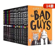 Bad Guys Bad Guys League 14 Volumes I Am a Big Bad Guy Children English Black White Comic Picture Bo