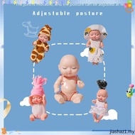 11cm Baby Mini Stuffed Baby Sleeping Dolls For Girls Toys Reborn Alive Babies Kids Toys Plush Sleep 