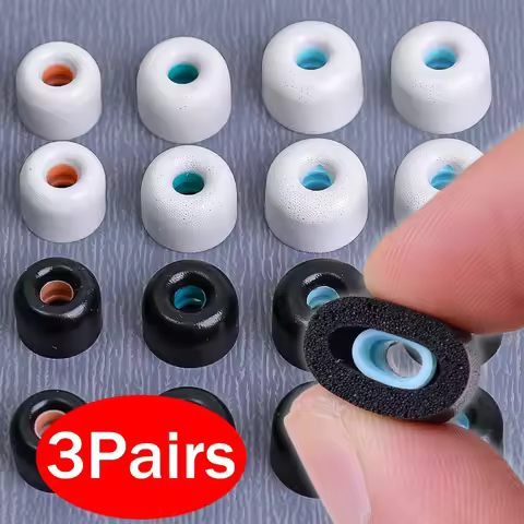 Soft Memory Foam Eartips For Sony WF-1000XM4 WF-1000XM3 Replacement Earplugs S/M/L 3 Size Foams Ear 