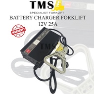CASAN CHARGER BATTERY FORKLIFT ELETRIC BATTERY 12V 25A FORKLIFT PALLET - GIARA MART