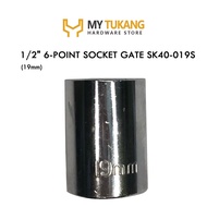 1/2" 6-POINT SOCKET 19MM GATE SK40-019S