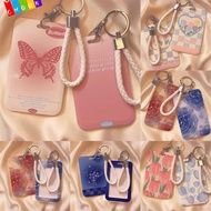 CHAAKIG Credit Card Holders, Plastic Business Card Holder, Cute ID Card Sleeve Child