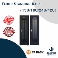 ST Rack 15U/18U/24U/42U Floor Standing Rack - 600mm (W) x 800mm (D)