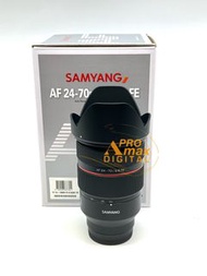 全新現貨✅ Samyang AF 24-70mm F2.8 FE Zoom Lens for Sony E (水貨) 三陽自動變焦鏡頭 Brand New