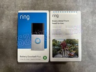 【全新行貨 門市現貨】Ring Battery Doorbell Plus 視像智能門鈴 - 升級版