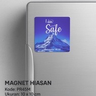 Bible Verse Decoration Magnet | Refrigerator Decoration 10 x 10 cm