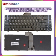 DELL Inspiron 14 3421 14R-2158 15Z-5523 3437 5421 5437 N5421 Vostro 2421 0NG6N9 Laptop Keyboard