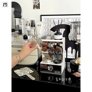 Cosmetic shelf storage shelf