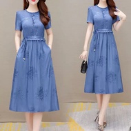 SYLDERUS | Dress Women's Floral Dress XXL