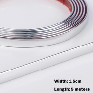 OKDEALS PVC Decoration Line Waterproof Self-adhesive Gold Tape Home Decoration Background Wall Edge 