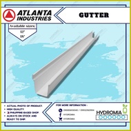 ◇ ☃ ◨ ATLANTA DURACON PVC GUTTER AND DOWNSPOUT 4FT