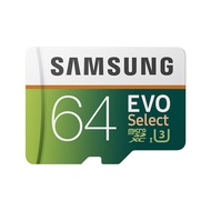 Samsung EVO Select Class 10 UHS-1 U3 64/128 / 256 GB microSD memory card