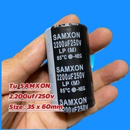 Capacitor 2200uF/250V Tu1800uF 470uF