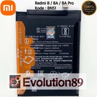 Baterai Batre  Batre Xiaomi Redmi 8 Batre Xiaomi Redmi 8A Batre Xiaomi Redmi 8A Pro BN 51   BN51