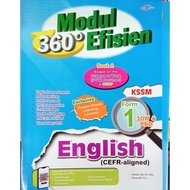 MODUL 360° EFISIEN ENGLISH (CEFR-ALIGNED) FORM 1 KSSM (2 IN 1)
