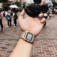 Daigou Nixon Watch Nixon Men's Digital Square Local Tyrant Gold Quartz Watch A1107-502